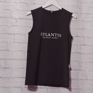 Black Sleeveless Atlantis Top